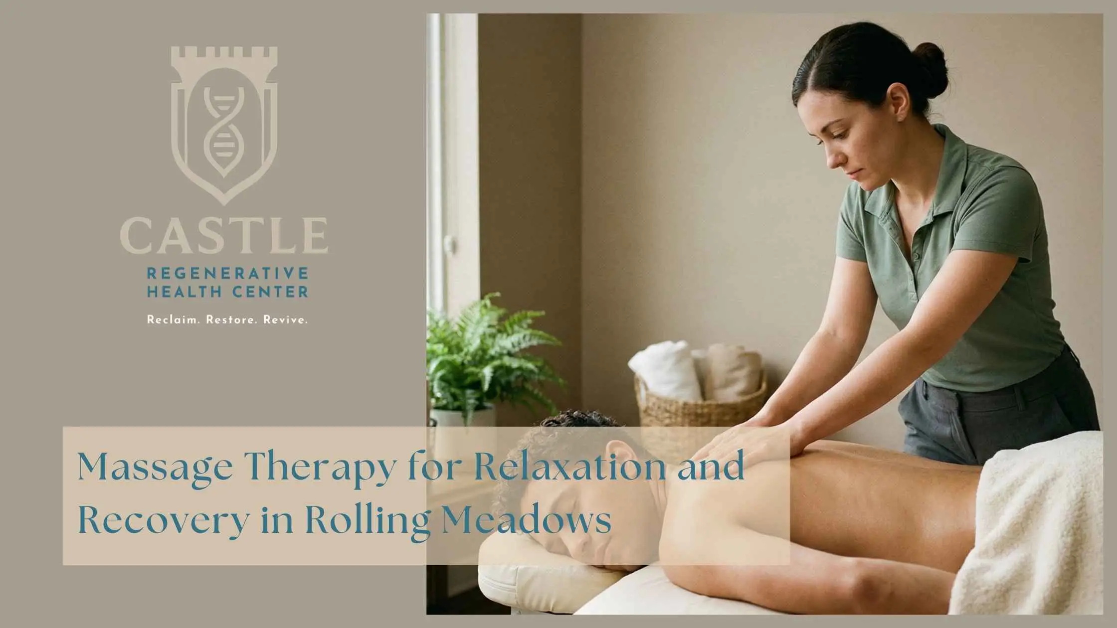 Massage Therapy for Relaxation and Recovery in Rolling Meadows